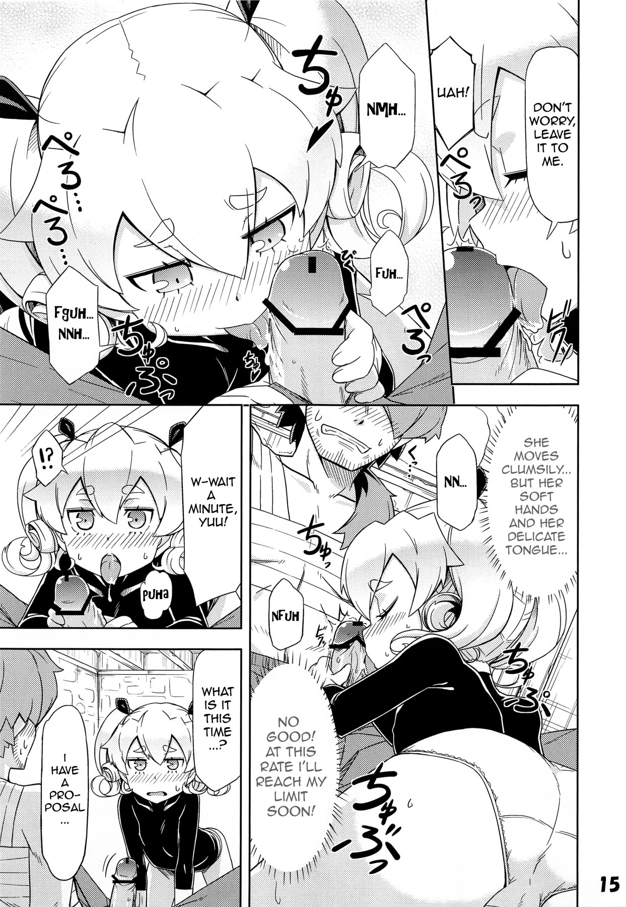 Hentai Manga Comic-My Guild's Fortress And Medic-Read-14